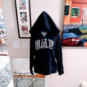 ⬇️☔Gap Navy Blue Zip Up Hoodie Sweatshirt